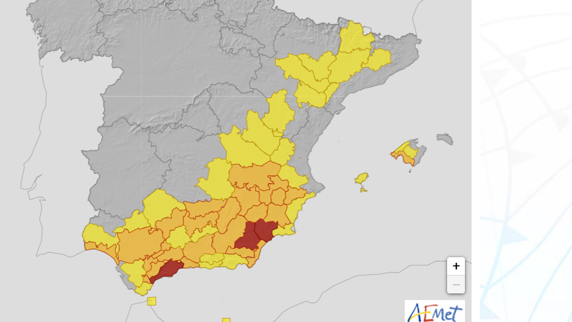 Alerta miércoles por calor