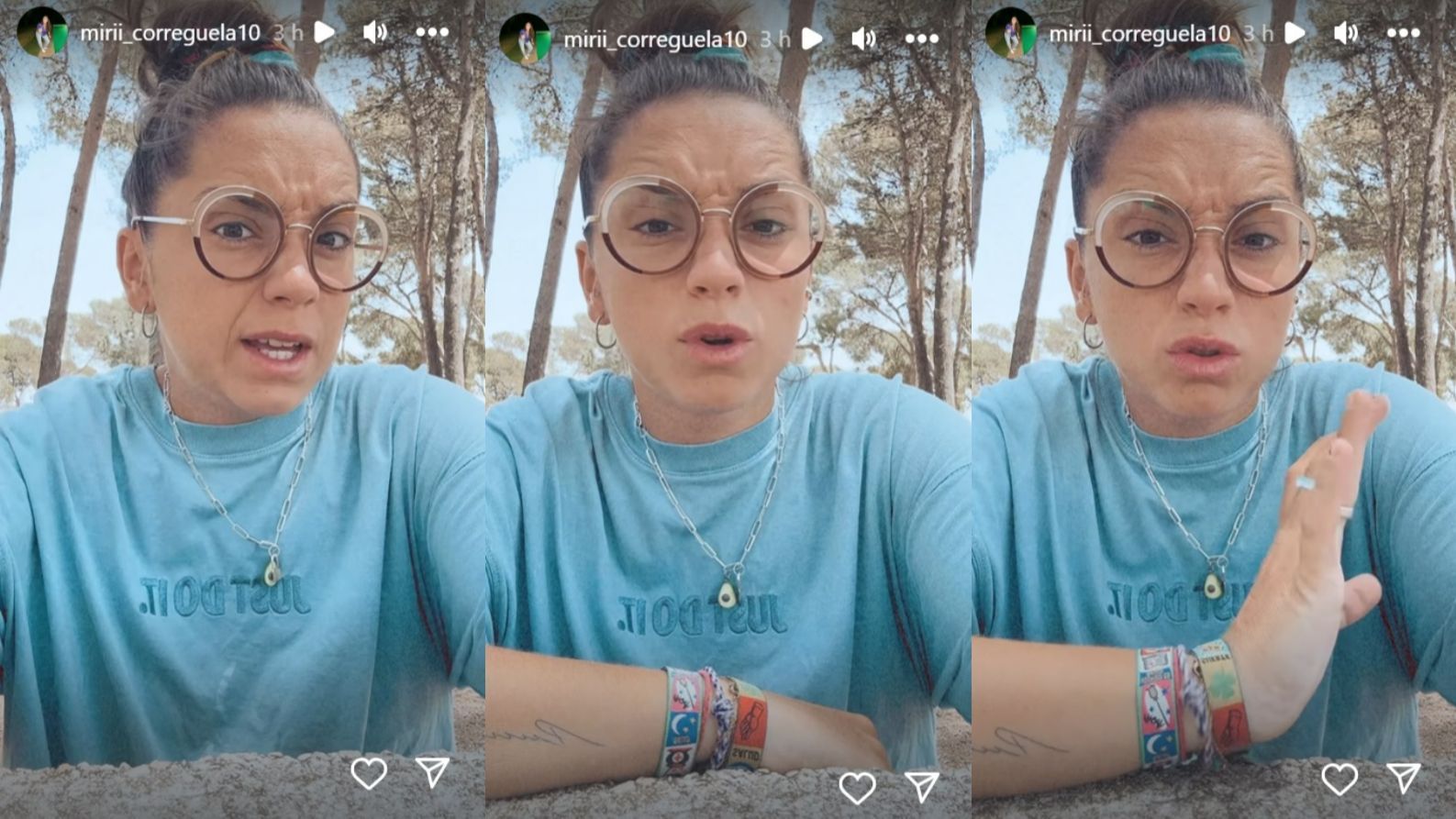 Miriam Corregüela habla de sus relaciones familiares