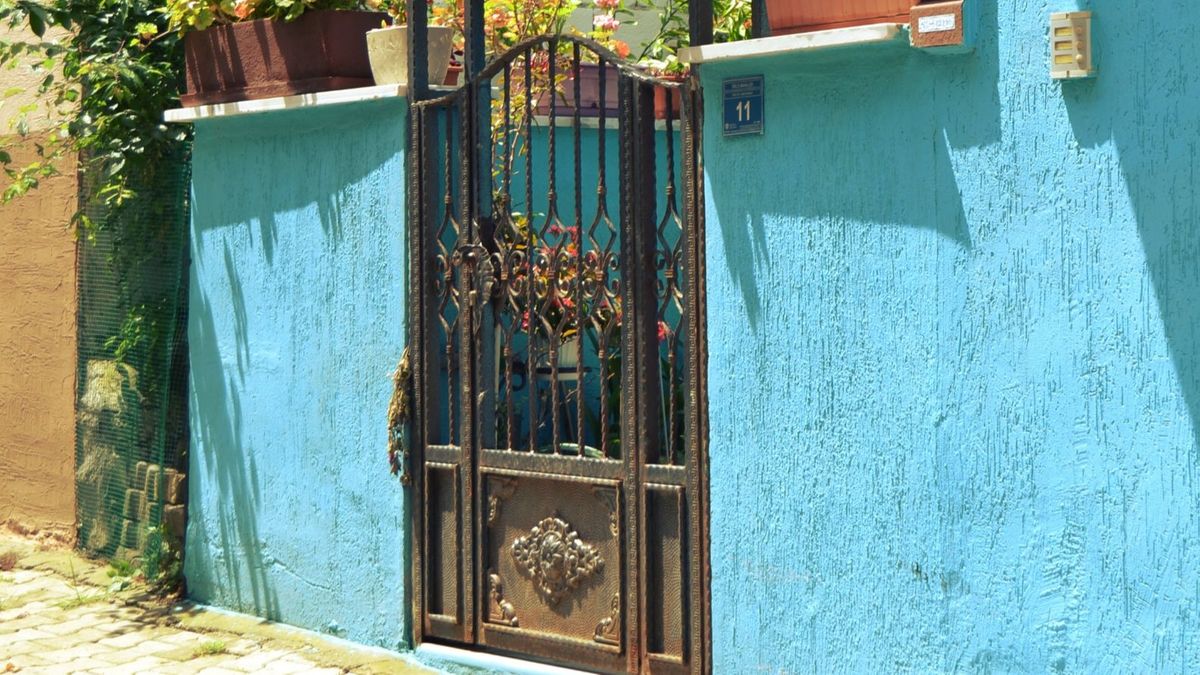 Puerta de una casa