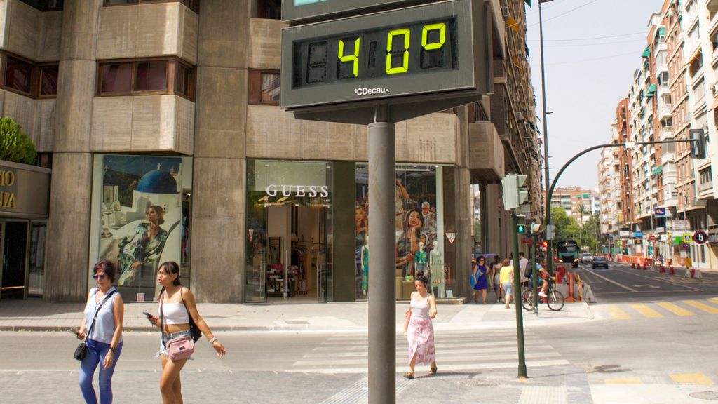 Altas temperaturas en Murcia