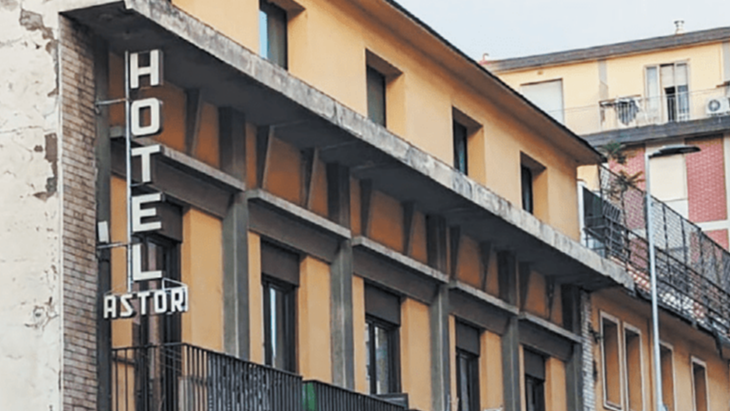 El antiguo hotel Astor de Florencia