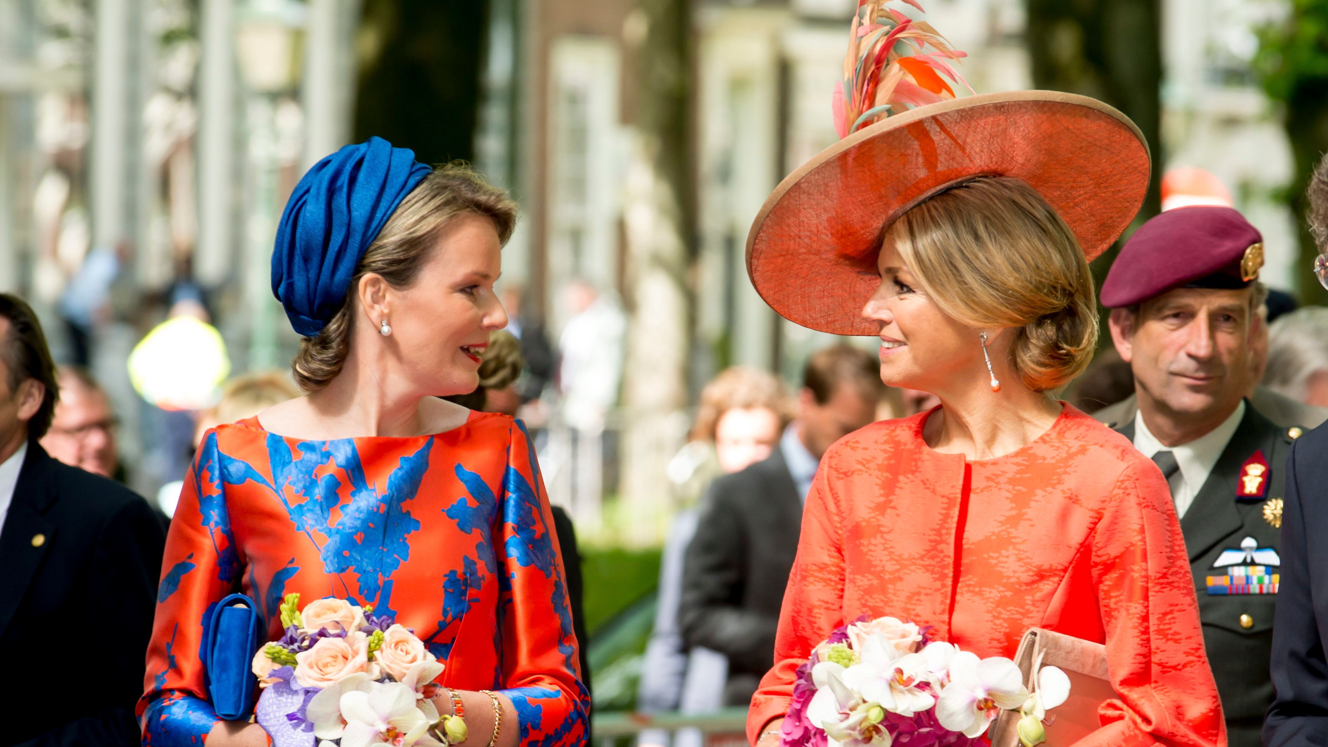 Máxima de Holanda y Matilde de Bélgica. FUENTE: Cordonpress