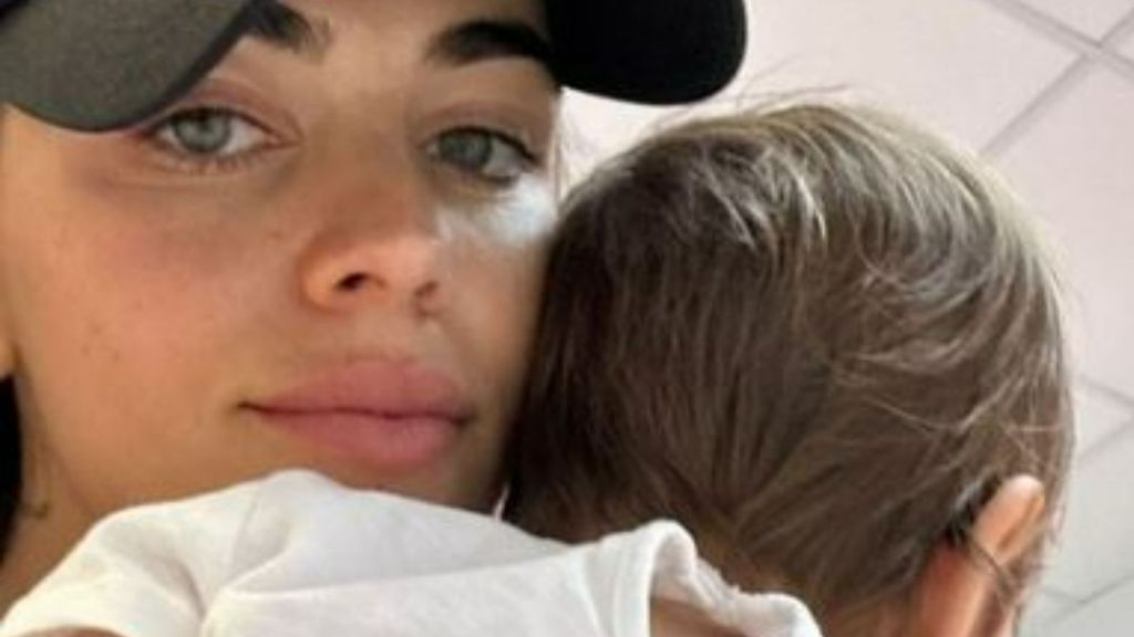 Violeta Mangriñán ingresa con su hija Gala en el hospital por covid