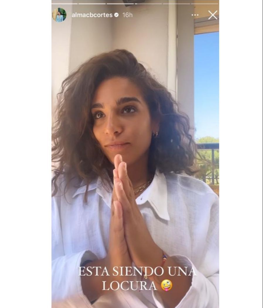 Alma Bollo se va de vacaciones con su hija y su sobrina de tres años