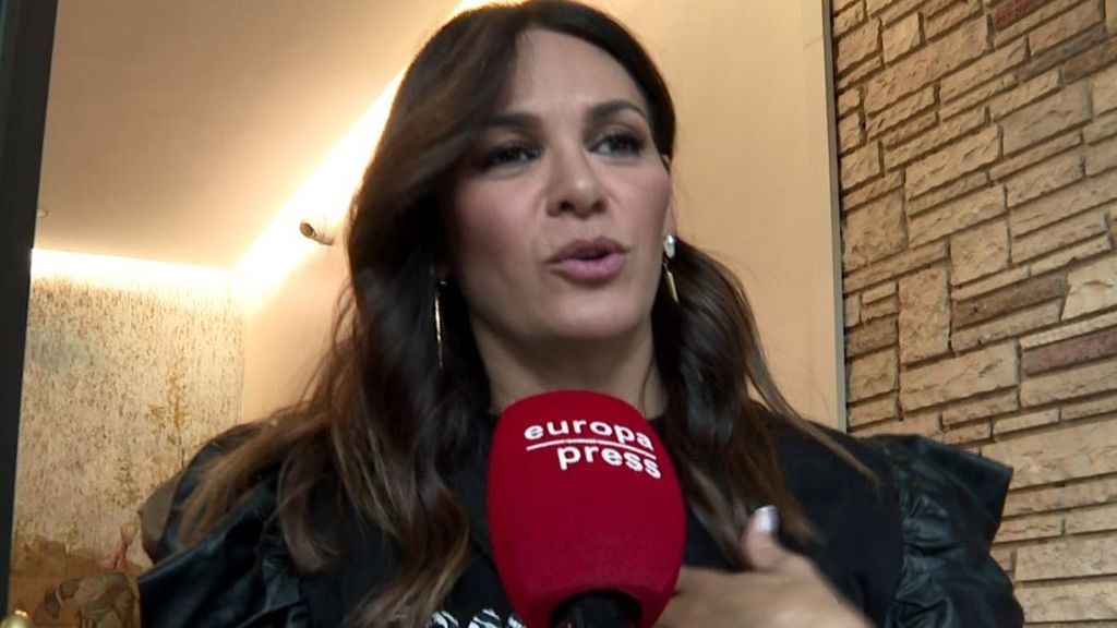 Fabiola atiende a los compañeros de Europa Press tras la primera entrevista de Gabriela Guillén