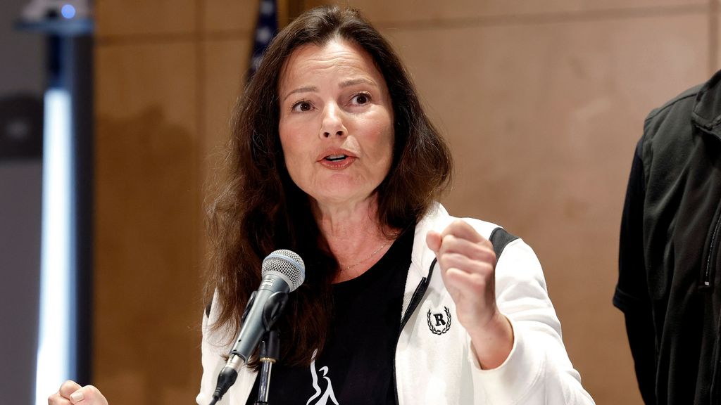 Fran Drescher, presidenta del sindicato de actores