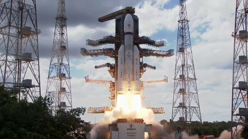India lanza la misión Chandrayaan-3 con destino a la Luna