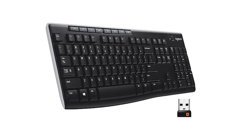 Teclado inalámbrico Logitech K270
