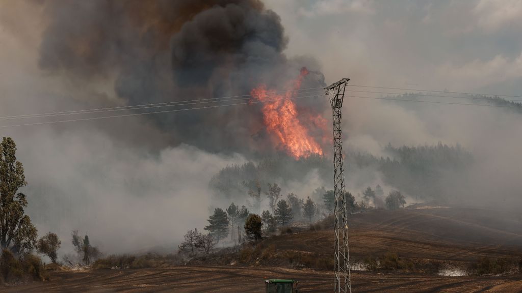 El detenido por el incendio de Olloki, en libertad: “Estaba fumándose un cigarro cuando se le cayó de la mano”