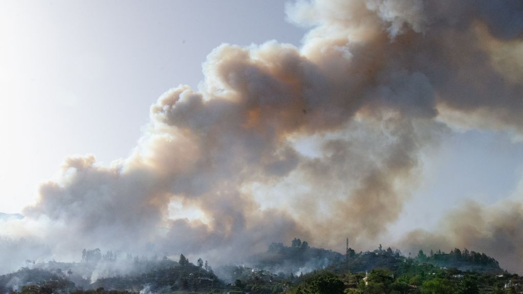 El incendio de Puntagorda (La Palma) afecta a 140 hectáreas y ya está en nivel 2