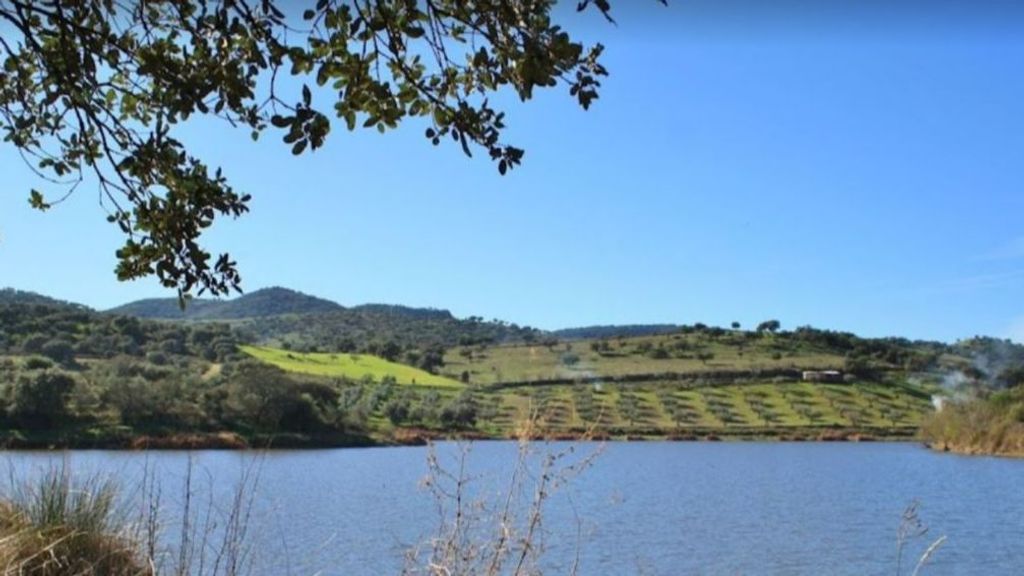 Pantano de Feria, en Badajoz