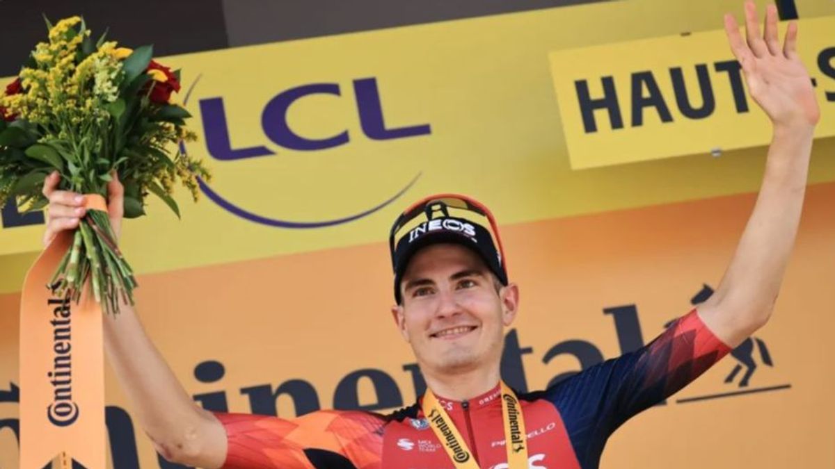 Tour: Carlos Rodríguez se corona en Morzine por delante de Pogacar y Vingegaard