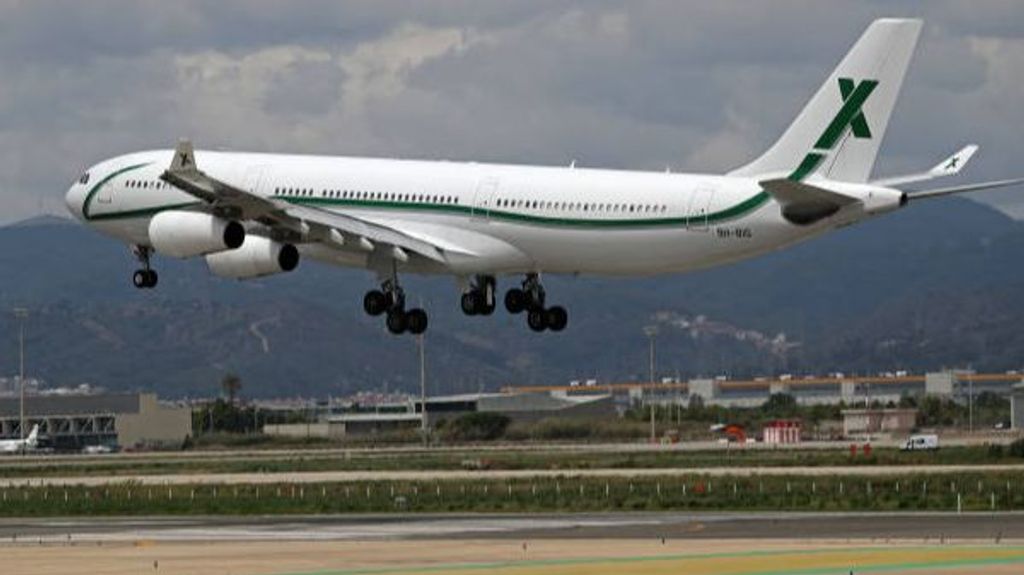 Abortan el despegue de un avión en Barcelona tras el impacto de un ave