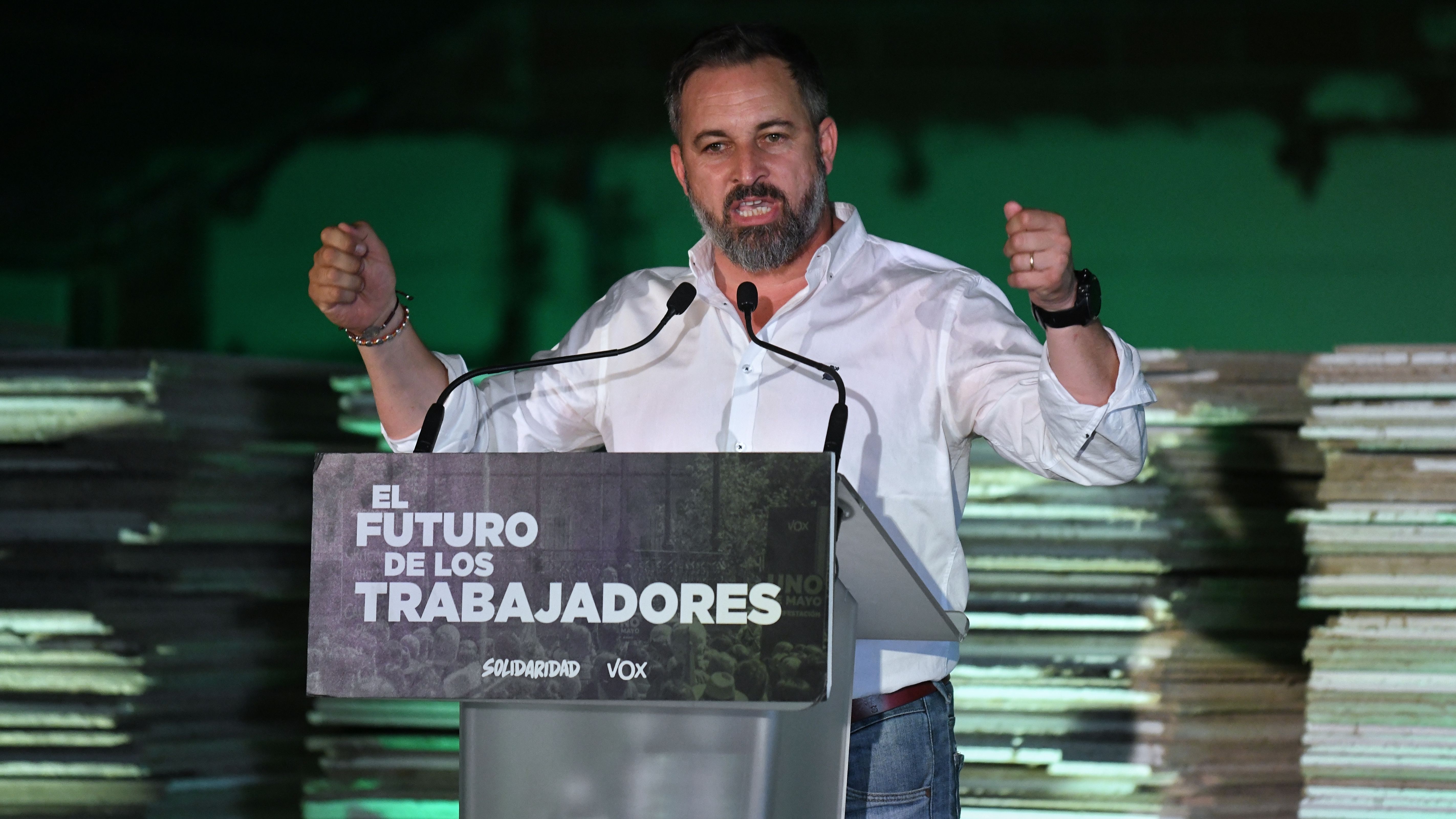 EuropaPress 5335532 presidente vox santiago abascal interviene reunion representantes