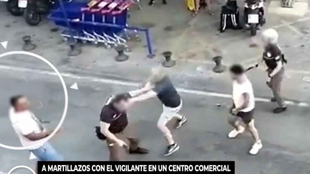 La brutal agresión a martillazos con un vigilante de seguridad en un centro comercial