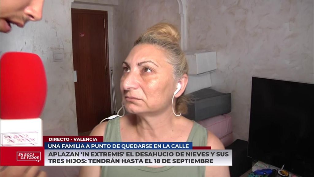 El desgarrador testimonio de Nieves Muñoz