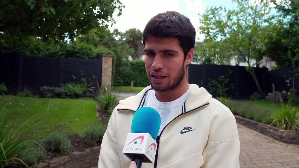 Carlos Alcaraz cuenta a Informativos Telecinco cómo vivió su triunfo en Wimbledon