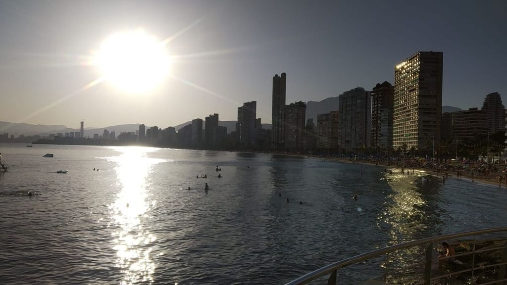 Playa de Levante de Benidorm