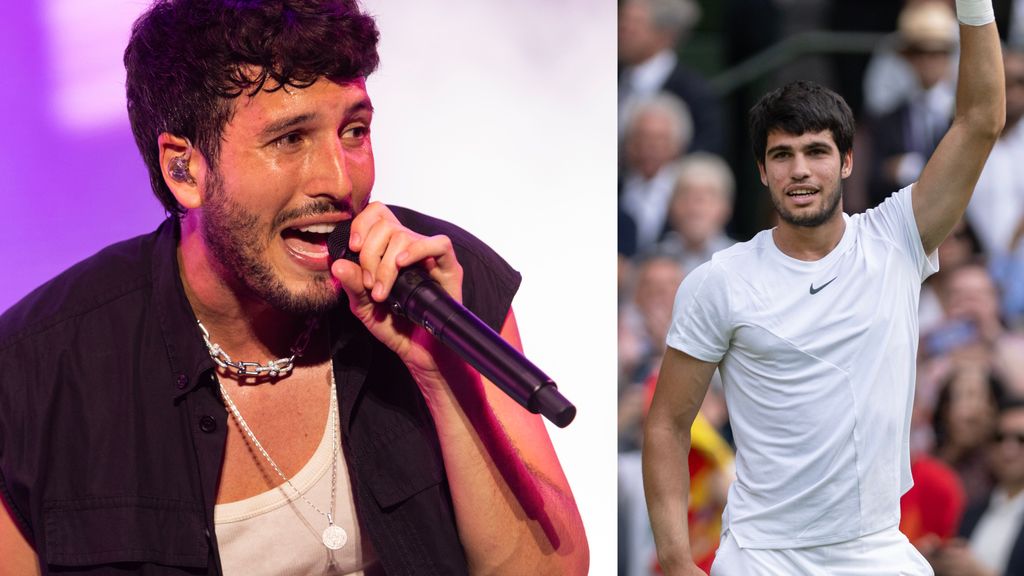 Sebastián Yatra le dedica su canción 'Vagabundo' a Carlos Alcaraz, el héroe de Wimbledon