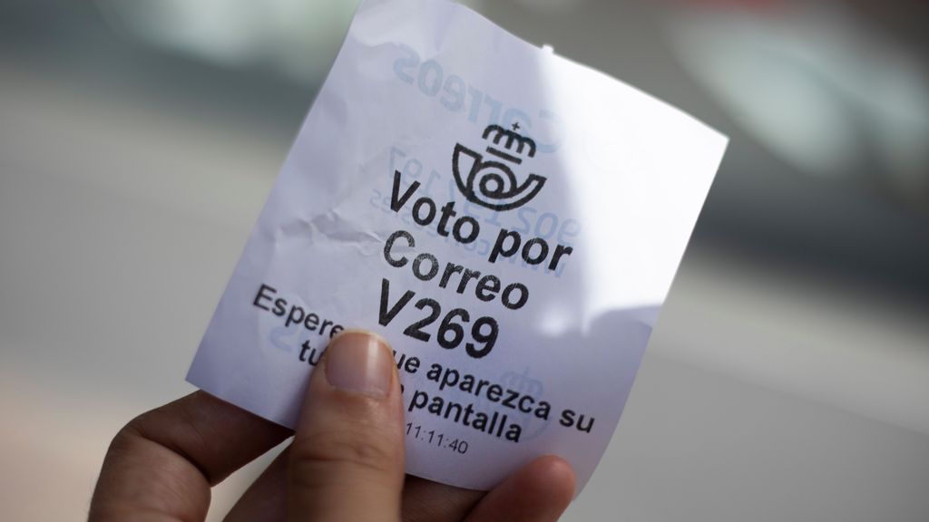 Ticket para votr por correo