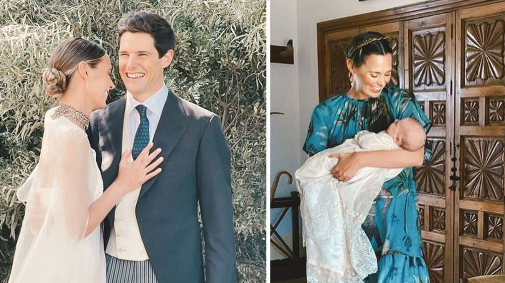 Así es la familia de Claudia Osborne: su marido y su hija de un año