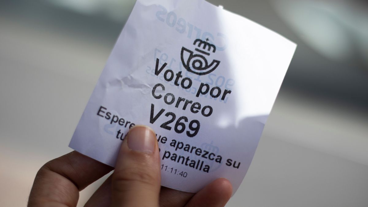 Correos ha entregado casi la totalidad de los votos por correo solicitados