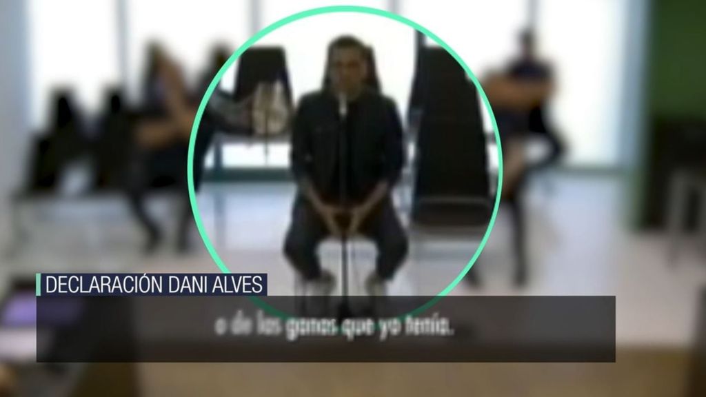 El vídeo de Dani Alves en sede judicial, sobre la víctima: "Era cómplice de sus ganas"