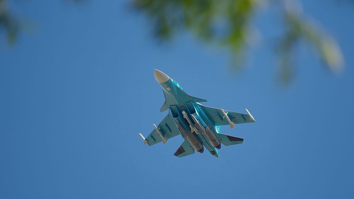 Un avión de combate ruso Su-25 se estrella en el mar de Azov en un vuelo de entrenamiento