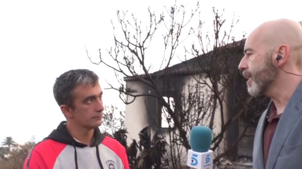 Alfonso y su familia han perdido su casa en el incendio de La Palma: “En un minuto y medio tuvimos que salir”