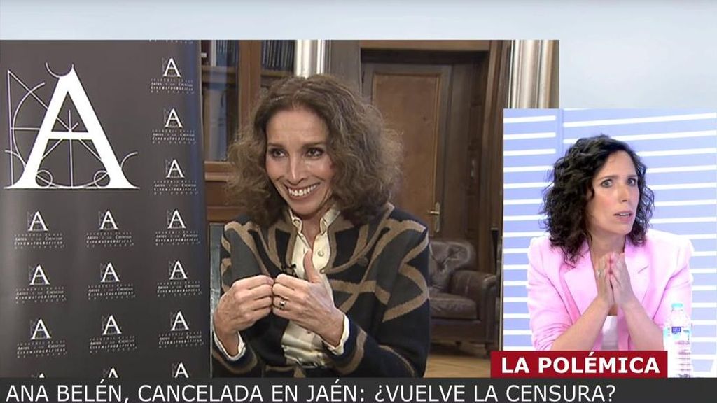 Ana Belén, tras ser cancelada su obra de teatro en Jaén: "Qué mala es la censura y qué malo es el retroceso"