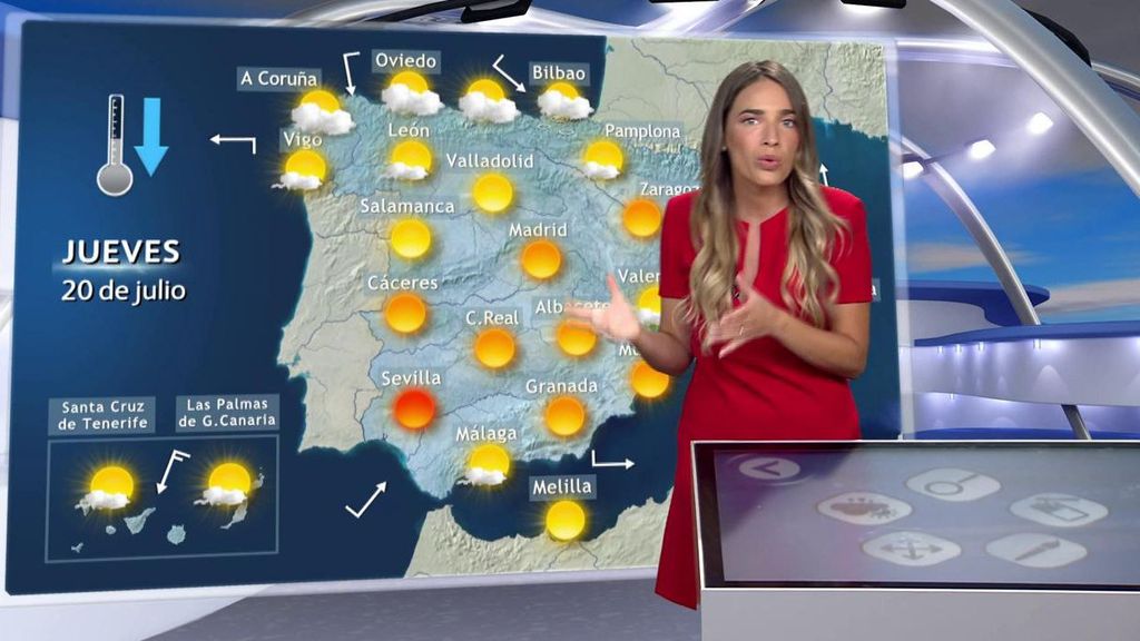 El calor empezará a remitir en gran parte de España el jueves