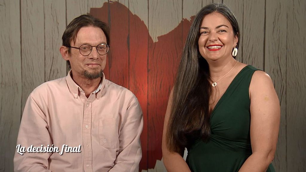 Elisabeth y José durante su cita en 'First Dates'