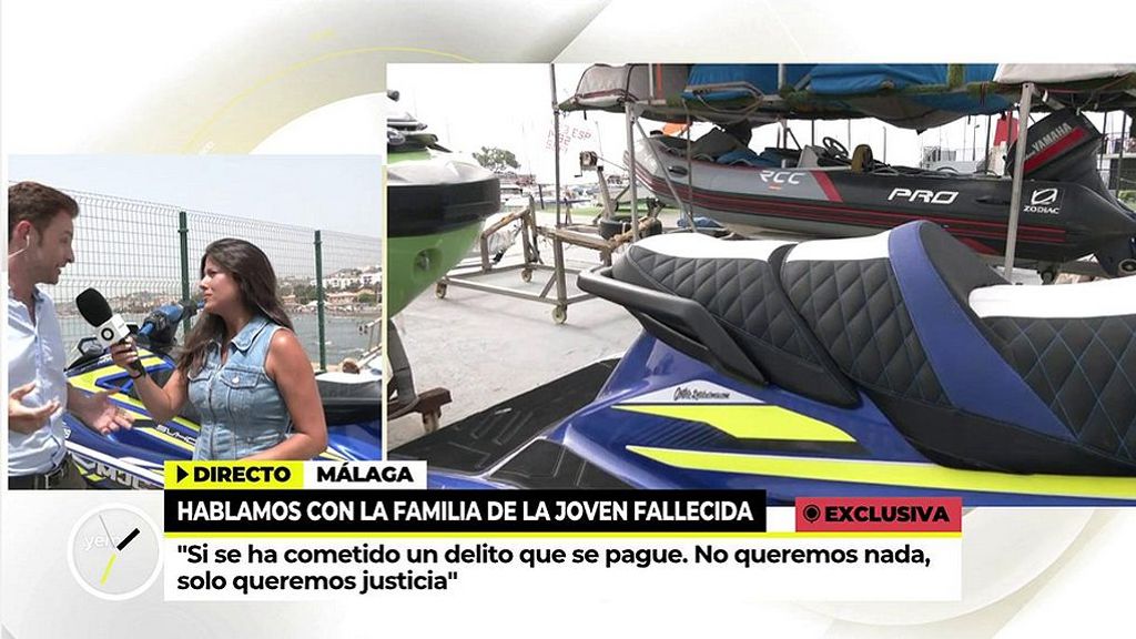 Exclusiva | El hermano de la joven fallecida tras caer de una moto de agua: “Ha dejado a un niño de 16 años y a una familia destrozada”