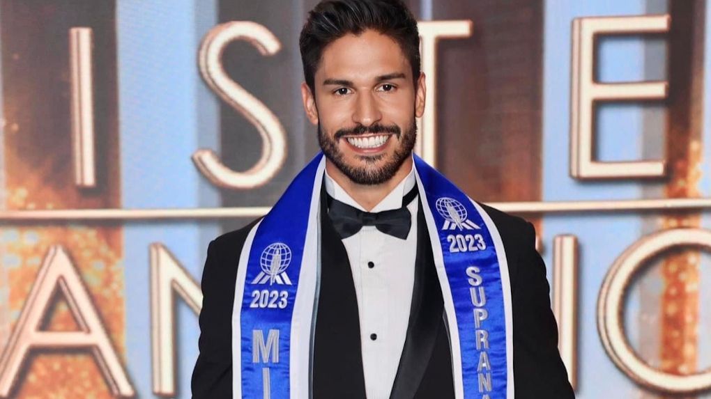 Iván Álvarez tras ser proclamado ‘Mister Supranational 2023’ .