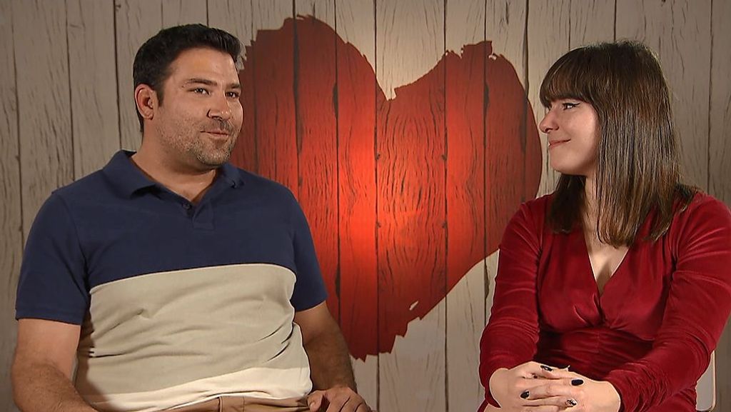 Andrea y Alejandro durante su cita en 'First Dates'