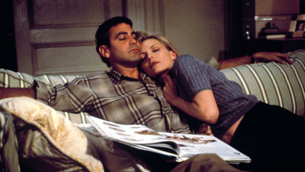 George Clooney y Michelle Pfeiffer