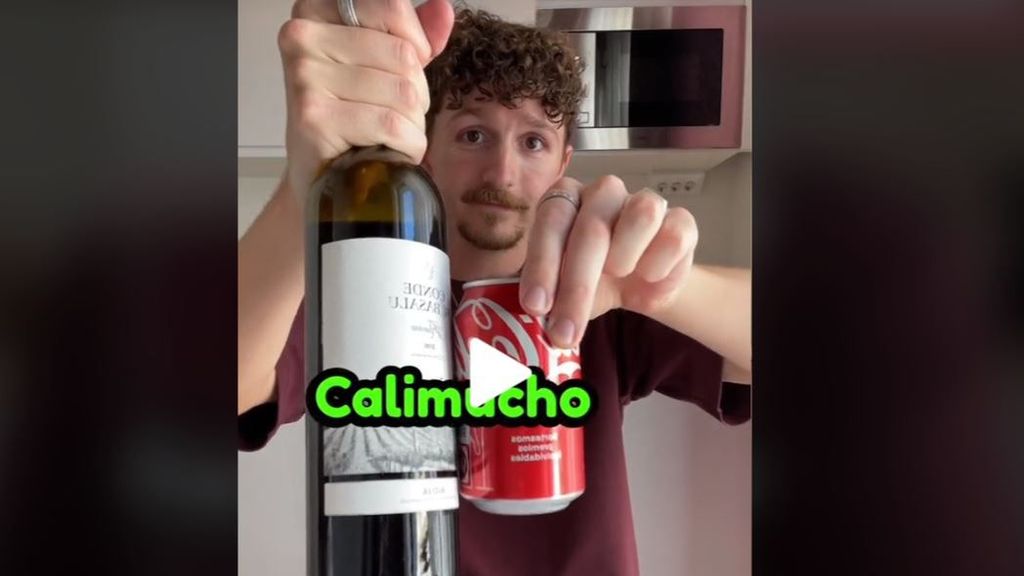 Se hace viral la reacción de un tiktoker británico tras probar el kalitmotxo por primera vez