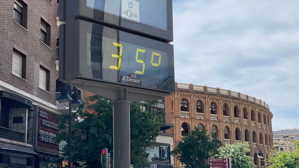 Elecciones generales 23J: Máximas por encima de los 36ºC en el interior de la Comunidad Valenciana