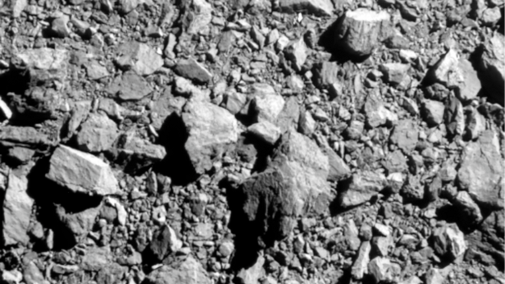Esta es la última imagen completa del asteroide Dimorphos, visto por la nave DART antes del impacto