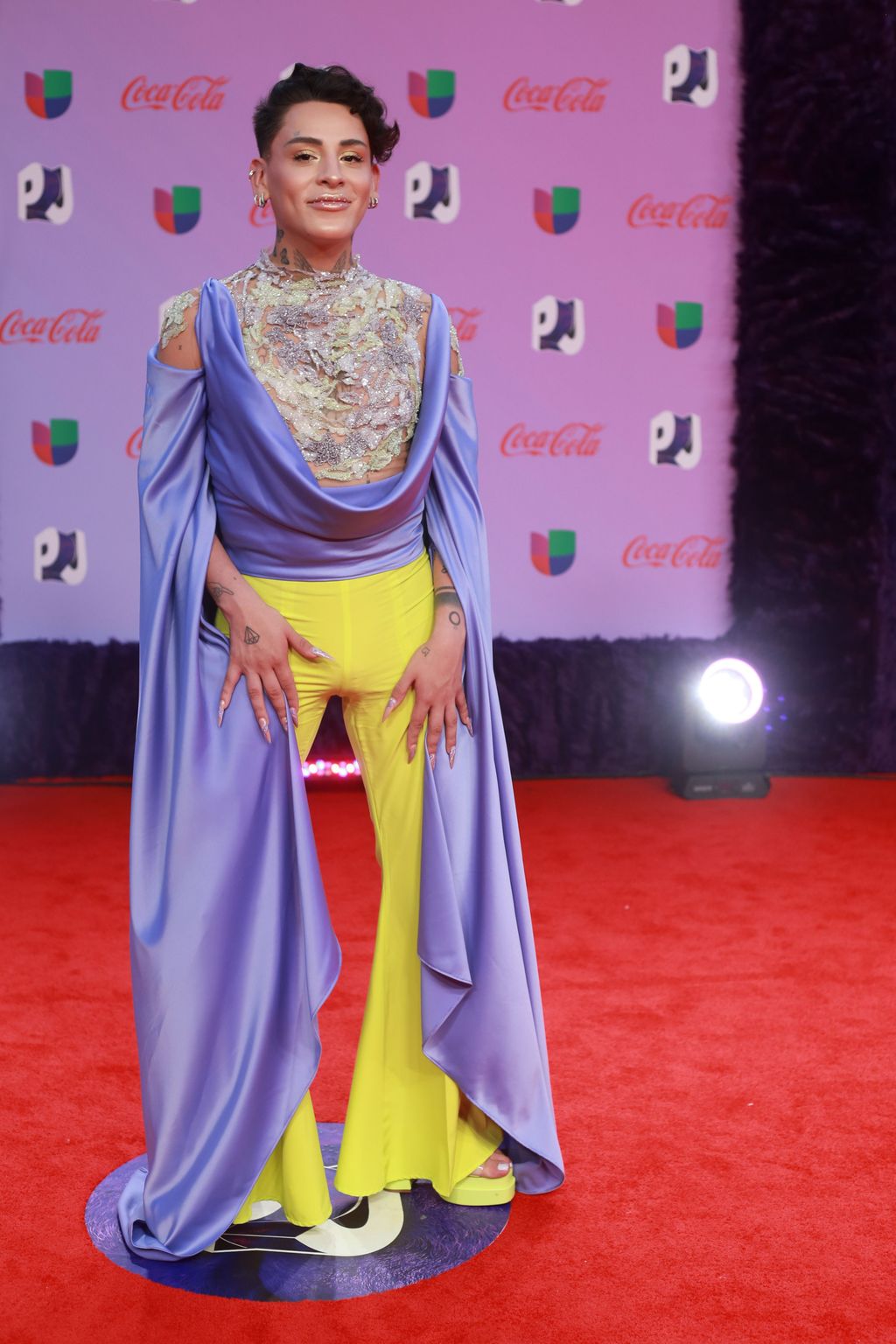 Kunno, en la alfombra roja de los Premios Juventud