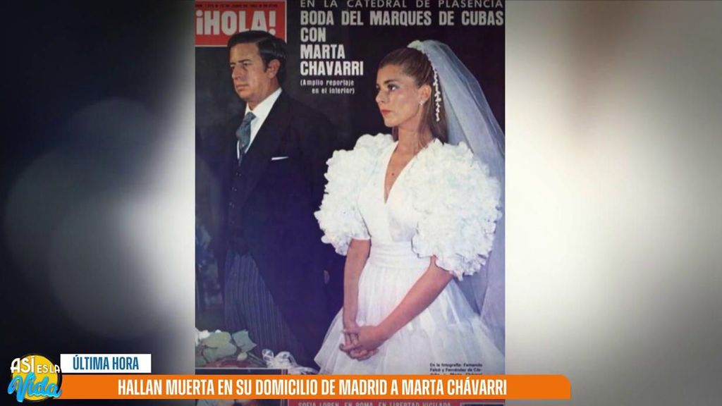 La vida de Marta Chávarri: de su boda con el marqués de Cubas a su relación con Alberto Cortina y la presión mediática