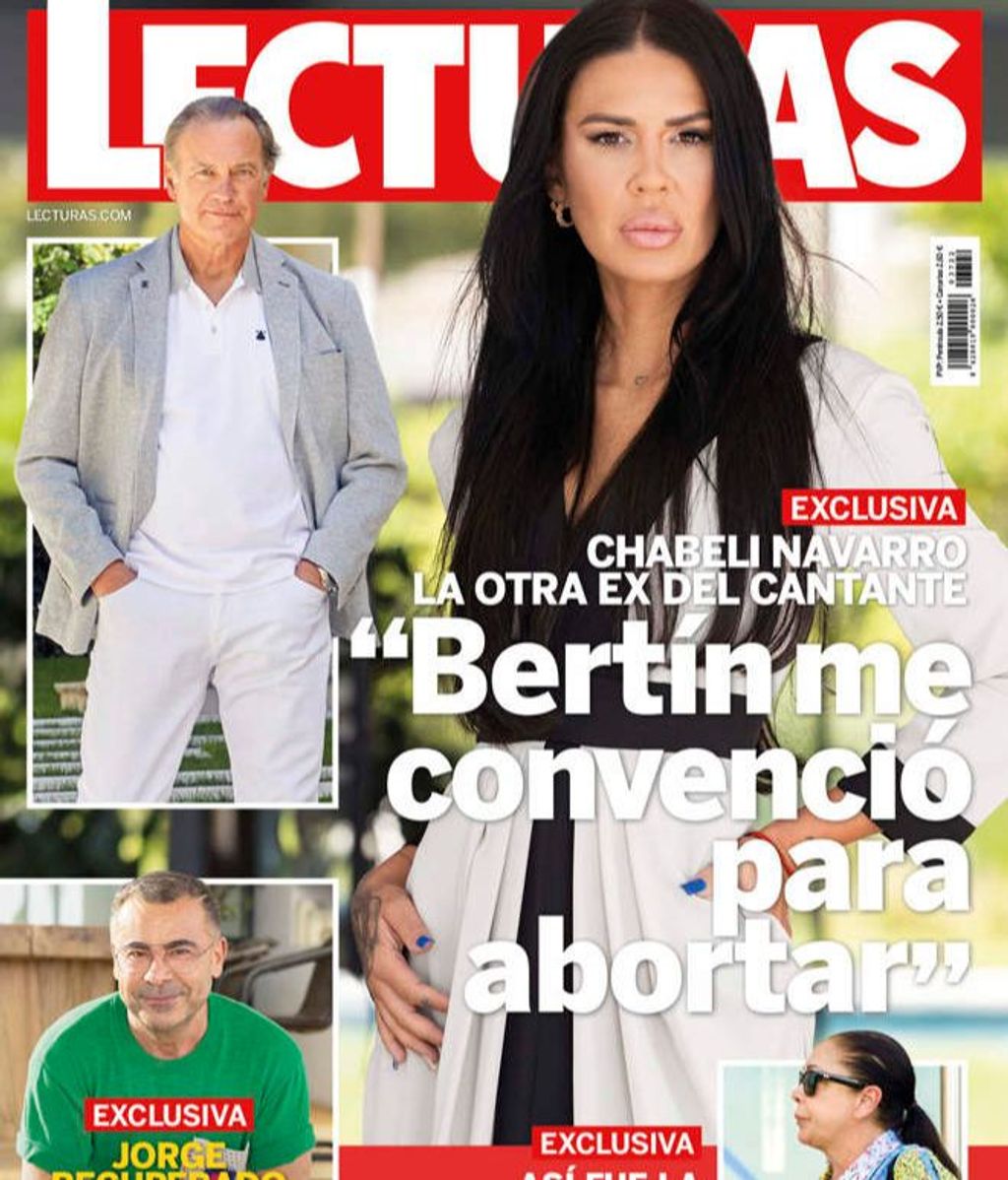 La entrevista a Chabeli Navarro sobre Bertín, en la portada de Lecturas