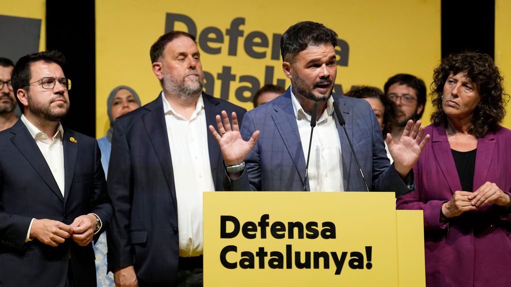 Gabriel Rufián: "Cataluña o Vox. Este es el dilema para Pedro Sánchez y Yolanda Díaz"