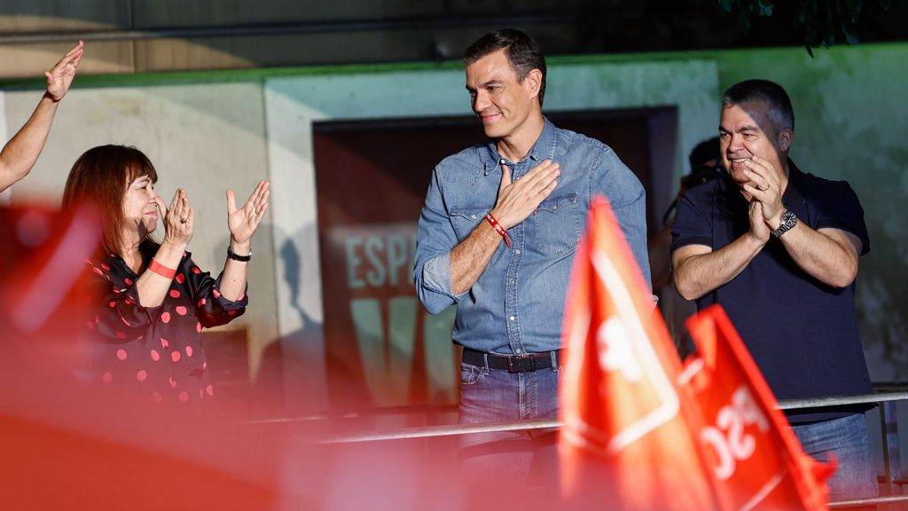 Pedro Sánchez celebra los resultados de las elecciones del 23J: "Somos muchos más los que queremos que España avance"