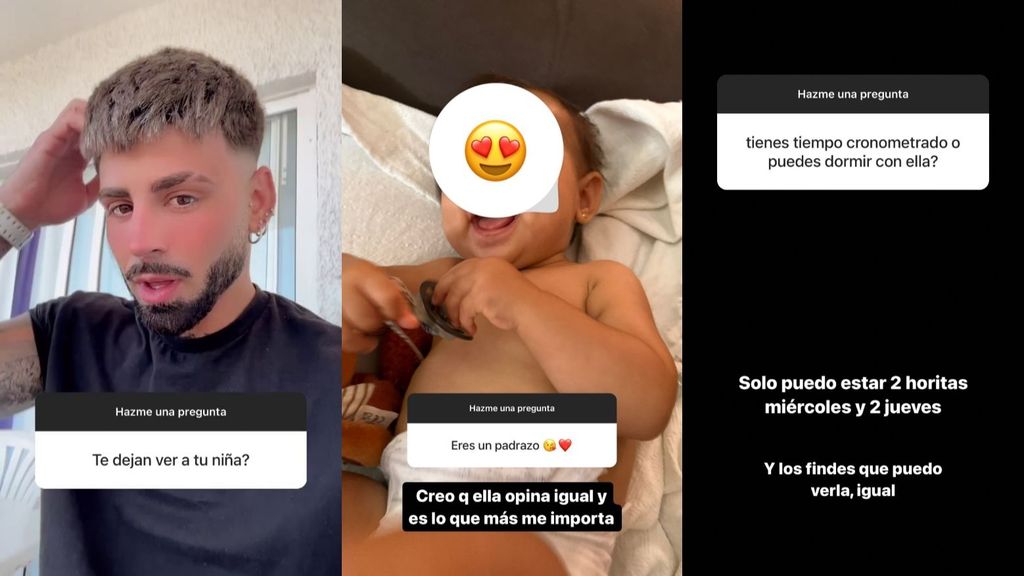 Isaac Torres habla del tiempo que puede pasar con su hija