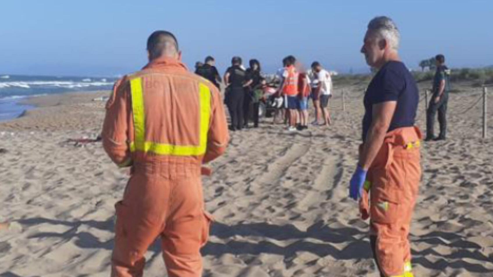 Three folks drowned on the seashore of Tavernes de la Valldigna