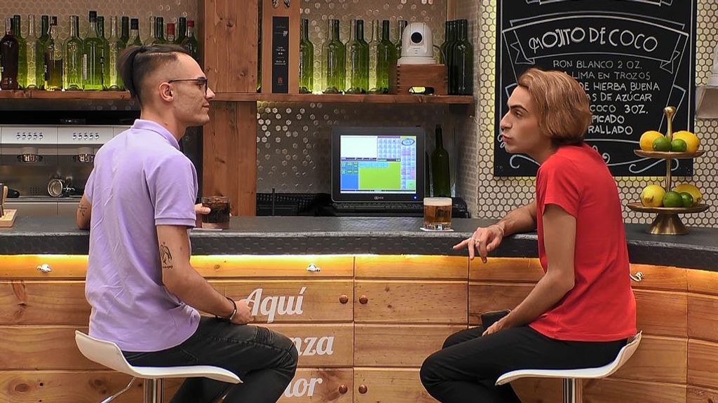 Ángel y Marc durante su cita en 'First Dates'