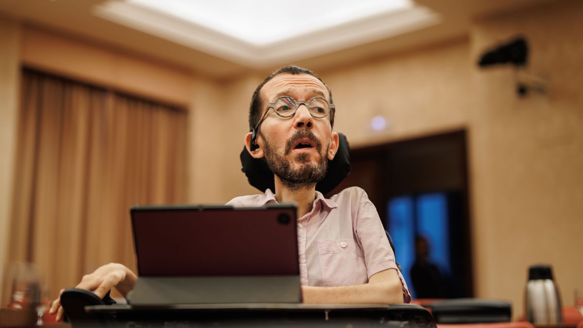 Pablo Echenique, portavoz de Unidas Podemos en el Congreso