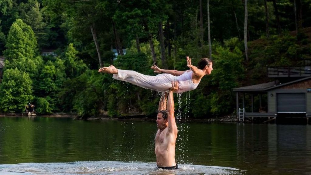 Escena 'Dirty Dancing' en el Lake Lure.