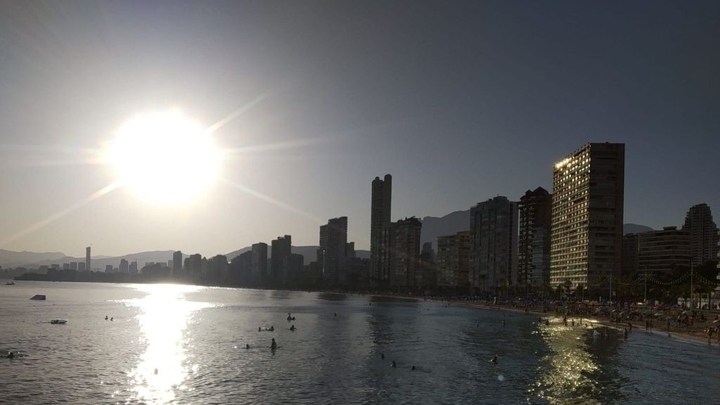 Playa de Levante de Benidorm